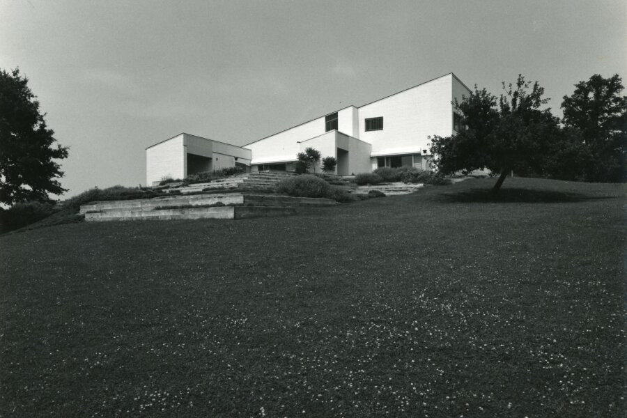 Elissa a Alvar Aalto: Maison Carré v Bazoches, Francie, 1959 (foto Havas Helsinki)